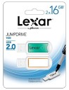 Lexar ljdv20-16gabeu2  jumpdrive v20 - memoria usb 2.0 de 16 gb (2 unidades)