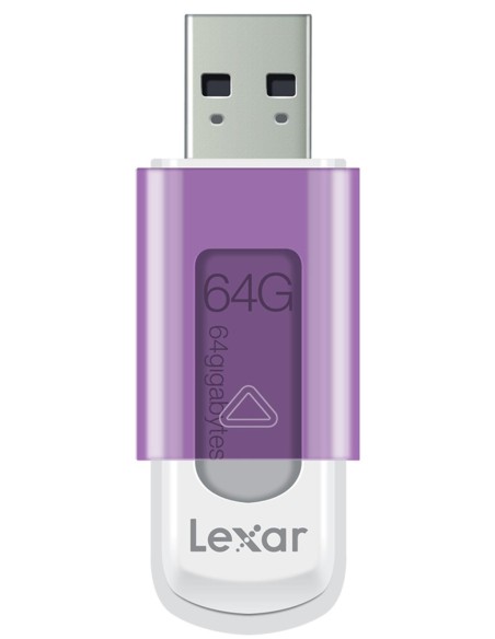 Lexar LJDS50-64GABEU JumpDrive S50 - Memoria USB 2.0 de 64 GB, morado LJDS50-64GABEU kiwiku.com