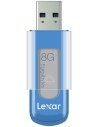 Lexar ljds50-8gbabeu 8gb jumpdrive s50 - Memoria usb 8 gb, usb 2.0, slide, azul