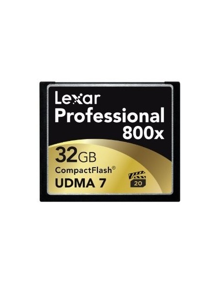 Lexar 32GB CF - Tarjeta de memoria 32 GB CompactFlash LCF32GCRBEU800 kiwiku.com