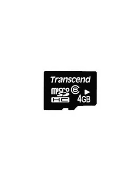 Tarjeta memoria  microsd 4gb sdhc sin adaptadores TS4GUSDC6 kiwiku.com