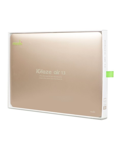 Moshi 99MO071232 iGlaze Carcasa para Apple MacBook Air 13", color oro satinado MOS/071232 kiwiku.com