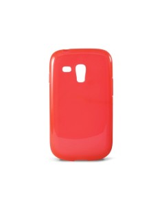 Ksix B8464FTP08 - Funda flexible de TPU para Samsung I8190 Galaxy S III Mini, rojo - Electrónica - Kiwiku.com