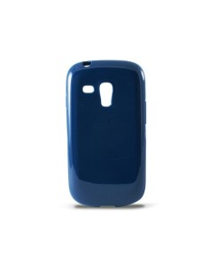 Funda tpu k6 para samsung galaxy siii mini i8190 azul oscuro