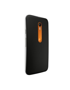 Motorola Shells - Carcasa para Motorola Moto G 3ª generación, color negro ASMCALCLRBLK kiwiku.com 2