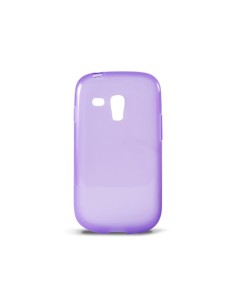 Ksix B8464FTP04 - Funda flexible de TPU para Samsung I8190 Galaxy S III Mini, translúcida púrpura: Kiwiku.com: Electrónica
