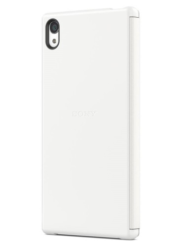 Funda sony style cover window para xperia z5 premium blanca  kiwiku.com