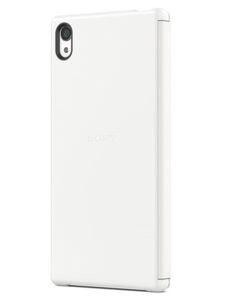 Funda sony style cover window para xperia z5 premium blanca  kiwiku.com