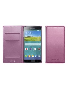 Samsung funda flipcover samsung galaxy s5 rosa