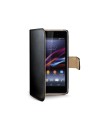Celly wally364 - funda wallet xperia z1 negra