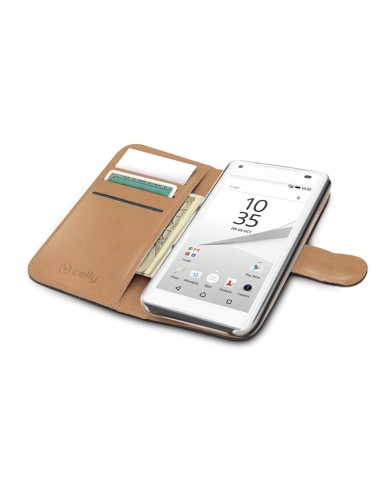 Celly - Funda WALLY522 WALLY XPERIA Z5 COMPACT WALLY522 kiwiku.com