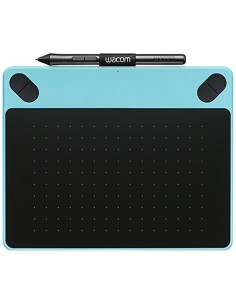 Wacom Intuos Draw Blue Pen Only - Tableta gráfica, tamaño pequeño, color azul CTL-490DB-S kiwiku.com