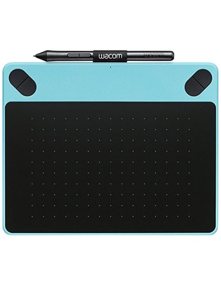 Wacom Intuos Draw Blue Pen Only - Tableta gráfica, tamaño pequeño, color azul CTL-490DB-S kiwiku.com