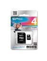 Silicon power micro secure digital - tarjeta de memoria securedigital 4 gb