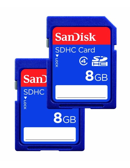 Sandisk SDSDB2-008G-B35 - Tarjeta SDHC, 8 GB, paquete de 2 SDSDB2-008G-B35 kiwiku.com