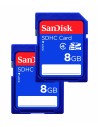 Sandisk sdsdb2-008g-b35 - tarjeta sdhc, 8 gb, paquete de 2