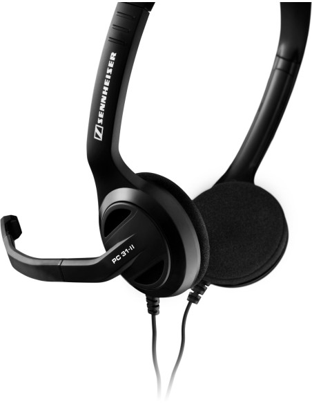 Sennheiser PC 31 II - Auriculares con micrófono de diadema abiertos negr 504522 kiwiku.com