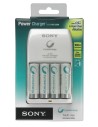 Sony bcg34hld4e - cargador (aa/aaa, 2500 mah, 110g, 0 - 35 °c)
