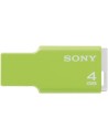 Sony micro vault style - memoria usb, 4 gb, led light, color verde (edición limitada)