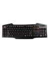 Asus strix tactic pro - teclado, negro y rojo - qwerty español