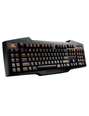 ASUS Strix Tactic PRO - Teclado, negro y rojo - QWERTY Español 90YH0082-B2DA00 kiwiku.com