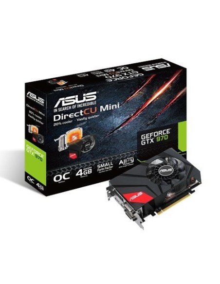 Vga asus gtx 970-dcmoc- 4gb gddr5 asus 2dvi 1hdmi 1displayport 90yv07c1-m0na00 90YV07C1-M0NA00 kiwiku.com