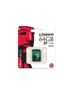 Kingston SDX10V/64GB - Tarjeta de memoria de 64 GB UHS-I SDHC / SDXC clase 10 negro SDX10V/64GB kiwiku.com 2