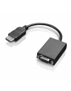 Lenovo 0B47069 - Cable HDMI a VGA de 20 cm, negro 0B47069 kiwiku.com