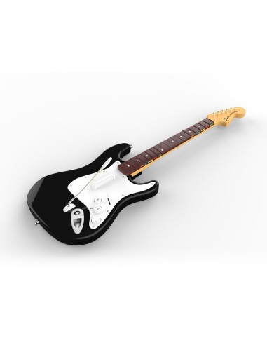 PS4 Rock Band 4 + Guitarra Wireless Fender Stratocaster, Color Negro RB491268ES02/02/1 kiwiku.com