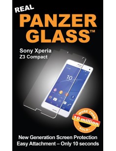 PanzerGlass 1109 - Protector de pantalla para Sony Xperia Z3 Compact, transparente 1109 kiwiku.com