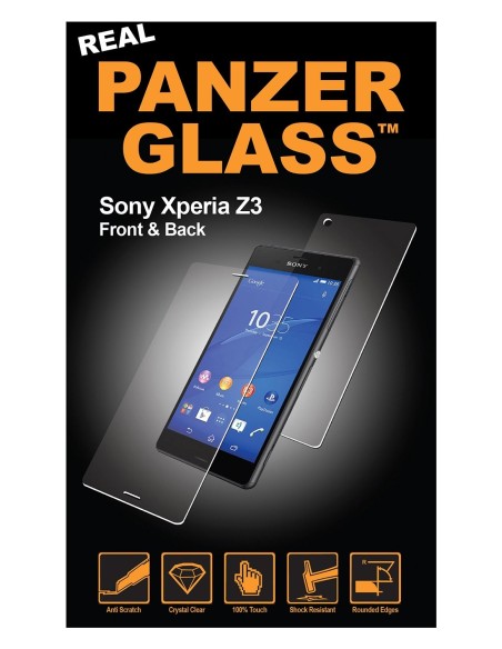 PanzerGlass Screen protector Sony Xperia Z3 Front + Back - Protector de pantalla 1602 kiwiku.com