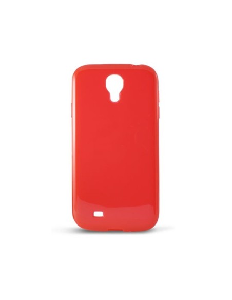 Ksix B8505FTP06 - Funda flexible de TPU para Samsung Galaxy S4 I9505, rojo - Electrónica - Kiwiku.com