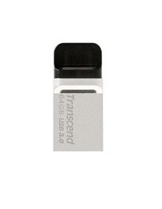 Transcend JetFlash 880S 64GB OTG microUSB + USB 3.0 TS64GJF880S kiwiku.com