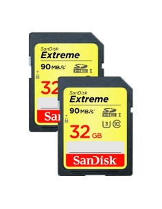 SanDisk SDSDXNE-32GB-GNCI2 Extreme Tarjeta de memoria SDHC de 32 GB pack de 2 SDSDXNE-032G-GNCI2 kiwiku.com