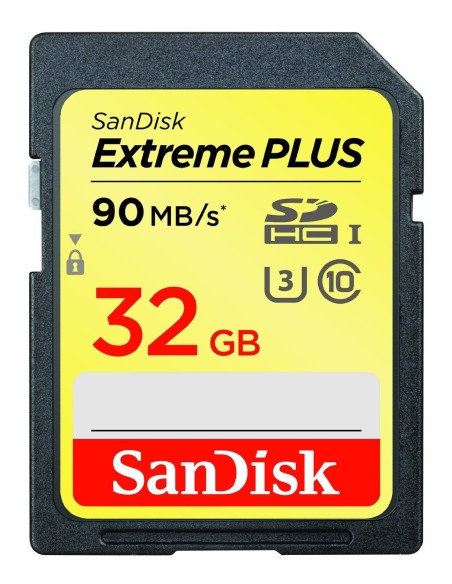 SanDisk SDSDXSF-032G-GNCIN Extreme PLUS Tarjeta de memoria SDHC de 32 GB SDSDXSF-032G-GNCIN kiwiku.com