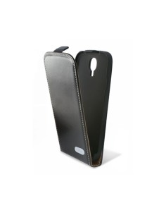 Kiwiku.com: Ksix B8505FU90 - Funda flexible con tapa para Samsung Galaxy S4 I9505, negro - Electrónica