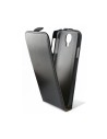 Funda con tapa ksix piel para galaxy s4 i9505 negra