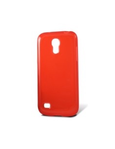 Ksix B8508FTP06 - Funda flexible de TPU para Samsung Galaxy S4 Mini I9190, rojo - Electrónica - Kiwiku.com