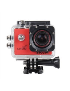 SJCAM Videocámara Deportiva SJ4000 WiFi Roja SJ4000WIFIRED kiwiku.com