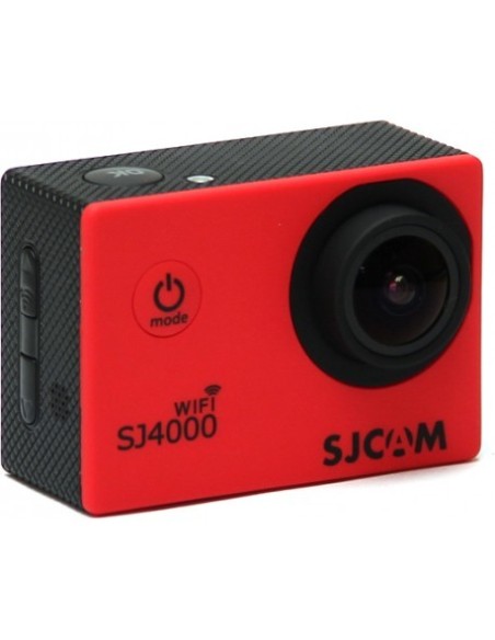 SJCAM Videocámara Deportiva SJ4000 WiFi Roja SJ4000WIFIRED kiwiku.com