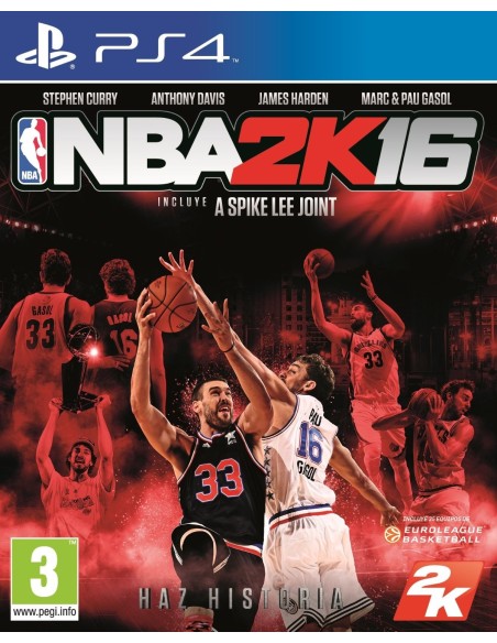 Juego ps4 - nba 2k 16  0000088019 kiwiku.com