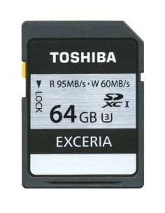 Toshiba SD-X64UHS1(6 T0 SD Exceria UHS-I U3 4K - Memoria Flash de 64 GB SD-X64UHS1(6 kiwiku.com