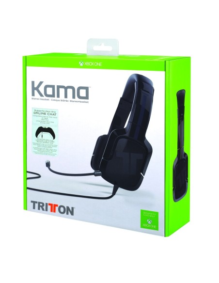 Mad Catz - Auricular Tritton Kama Stereo, 3.5 mm, Color Negro (Xbox One) TRI484040M02/02/1 kiwiku.com