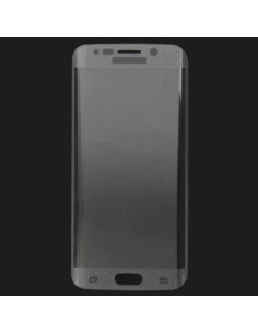Protector de pantalla Cristal templado 9H Samsung Galaxy s6 Edge Curvado Blanco  kiwiku.com 2