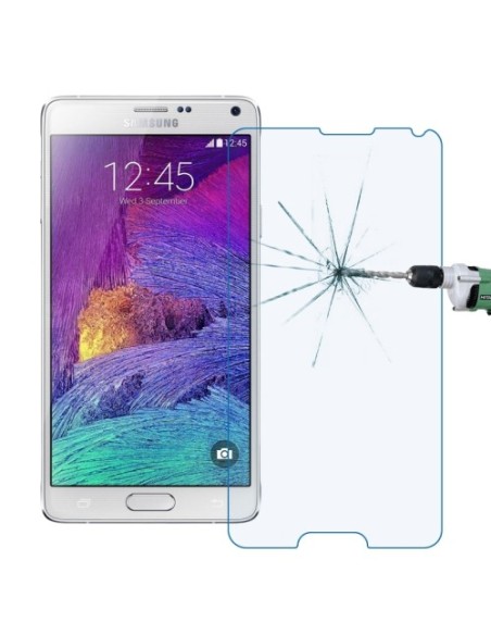 Protector de pantalla Cristal Templado 0.3mm 9H+ 2.5D AntiBlue Samsung Galaxy Note 4  kiwiku.com