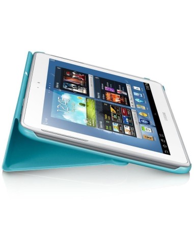 Funda galaxy note 10.1 n8000, n8010 book cover samsung azul