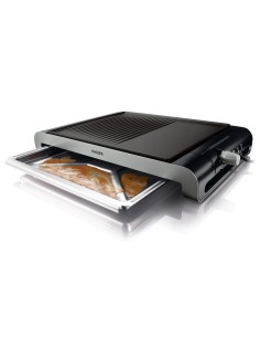 Philips HD4419/20 - Plancha Grill Placa estrías y lisa ,2300 W con termostato ajustable HD4419/20 kiwiku.com 2