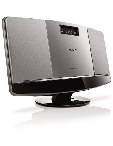 Philips BTM2056/12 - Microcadena (15 W RMS, Bluetooth, USB directo, CD, CD-MP3), negro BTM2056/12 kiwiku.com
