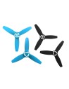 Parrot juego helices bebop drone azules pf070105