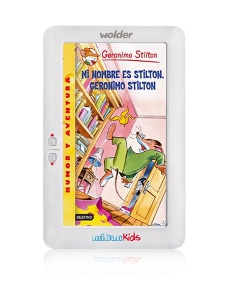 Wolder miBuk Kids - Lector de eBooks con pantalla táctil de 7 D01EB0041 kiwiku.com